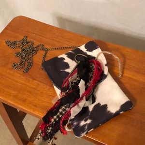 Gypsy S. Atlanta Handmade Cow Crossbody Purse